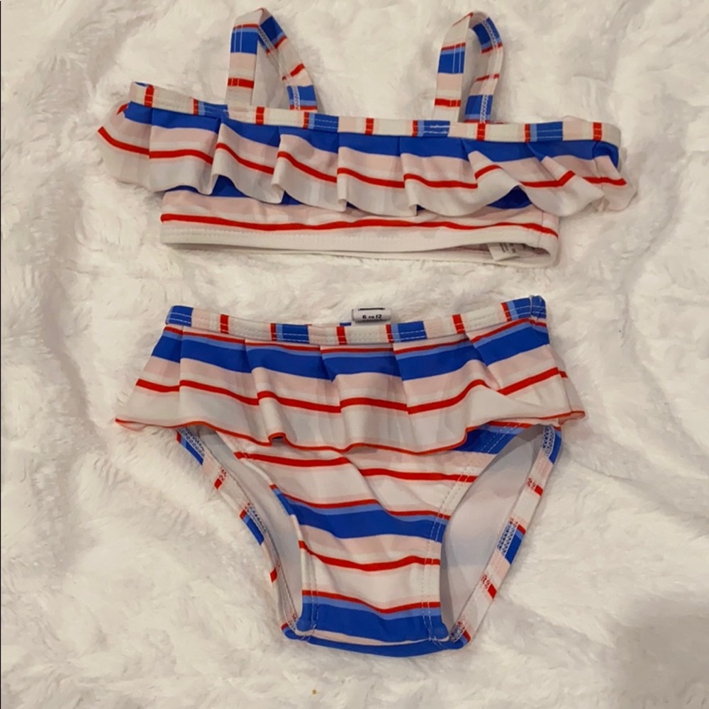 Janie and jack 6-12 month bikini EuC